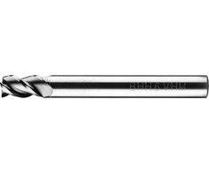Grąžtas Baildon DIN 6527 K FWP3A 6 mm karbido freza, VHM TiAlN, Z3, 54–7 mm