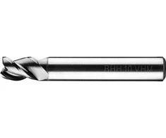 Grąžtas Baildon DIN 6527 K FWP3A 8 mm karbido freza, VHM TiAlN, Z3, 58–9 mm