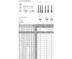 Grąžtas Fanar IŠSIEKIMAS M 7 NGMM/3 DIN-352 (6H) HSS