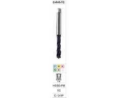 Fanar IŠSIEKIMAS M 8 DIN-371C R45 (6H) HSSE-PM TICN S-NC