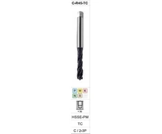 Fanar IŠSIEKIMAS M12 DIN-376C R45 (6H) HSSE-PMS TICN S-NC