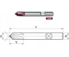Fanar NUGALIMO MAŠINA FI 10.00 90* VHM TIALN - W9-054012-1000