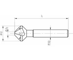 Fanar POGLEBIACZ DIN 335-C 90"*20,5 VHM AT