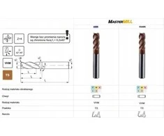 Fanar SHANK MILL CARBON FI 12.0 26/83 Z4 HA12 VHM TS 440N MASTERMILL R440N