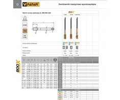 Fanar SRIEGINIS ČIAUPAS G 1/8'' DIN-5156C HSSE TN 800X