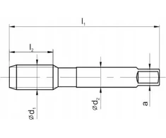 Fanar SIŪLAS G 1/8" NGRM DIN-5157D HSS