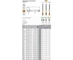 „Fanar“ SIŪLAS M18x1,5 DIN-374B (6H) HSSE TN 800X