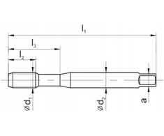 Fanar Sriegiklis M 1,6 DIN-371B (6H) HSSE-PM HL MASTERTAP