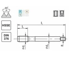 Fanar TAPS M 6 DIN-376C (6H) HSSE 800