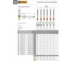 Fanar Sriegiklis M10 DIN-376C (6H) HSSE TIN 800X