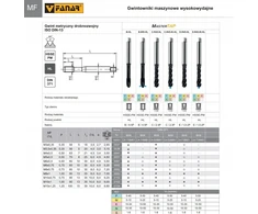 Fanar Sriegiklis UNC 1/4-20 DIN-371B 2BX HSSE-PM HL MASTERTAP /ofke/2041/19/