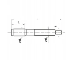Fanar TAP M 2 NGMM / 3-P DIN-352 (6HX) HSSE TIN INOX