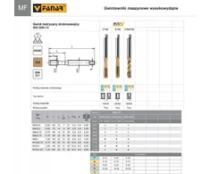 Fanar TAP M 6x0,75 DIN-371C R40 (6H) HSSE TN 800X