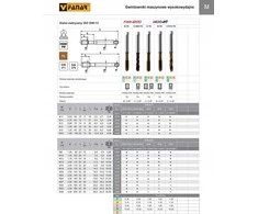 Tascam Skirtukai TAP M12 DIN-376C R15 (6HX) HSSE-PM TS 1400