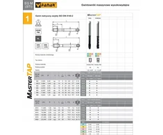 „Fanar THREAD M 6 DIN-371E R45 EG (6H) HSSE-PM HL MASTERTAP