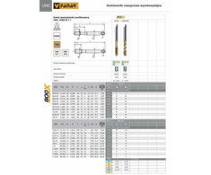 Fanar SRIEGIKLIAI UNC 1/2-13 DIN-376B (2B) HSSE TN 800X