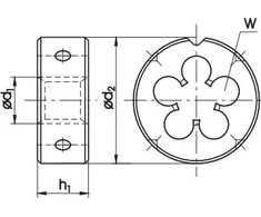 Fanar Narzynka M4x0,5 (N1-121001-0041)