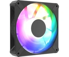 Fander Ventiliatoriaus ventiliatorius Roxo P12 ARGB PWM PST Revers, 120 mm juodas (FRX121)