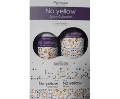 Set Fanola: No Geltona Spice Collection Hair Treatment Kreminis Mask For Neutralisation Of Geltona Tones, 300 ml + No Geltona Spice Collection Hair Šampūnas For Neutralisation Of Geltona Tones, 350 ml