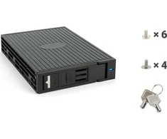 „Fantec FANTEC MR-25“, 2,5" SATA ir SAS HDD / SSD korpusas