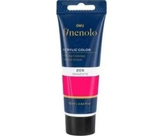 Akriliniai dažai DELI Finenolo 75ml, rožinės spalvos