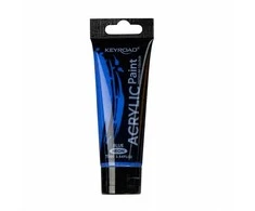 Akriliniai dažai Keyroad 75ml, neoninės mėlynos spalvos