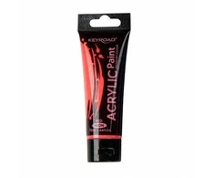 Akriliniai dažai Keyroad 75ml, neoninės raudonos spalvos