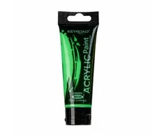 Akriliniai dažai Keyroad 75ml, neoninės žalios spalvos