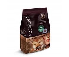 Šunų maistas - ADDVENA Boosted by Superfoods Suaugusiųjų Vidutinio/Didelio Mėsos 2.5kg