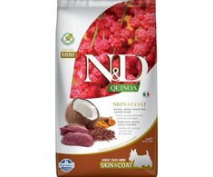 Šunų Maistas - Farmina N&amp;D Quinoa, Venison, Coconut Adult Mini 800g