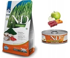 Sausas Kačių Maistas - Farmina N&amp;D Spirulina, 1.5kg