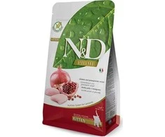FARMINA N&amp;D PRIME - CAT Dry vištiena&amp;Pomegr KITTEN 300 gr