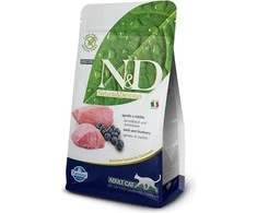 Katės Maistas - Farmina N&amp;D Prime Aviena Ir Mėlynės Suaugusiems 42% Baltymų Be Grūdų 5 Kg