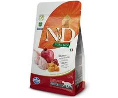 FARMINA N&amp;D PUMPKIN - CAT Dry Quail&amp;Pomegranate ADULT 300g