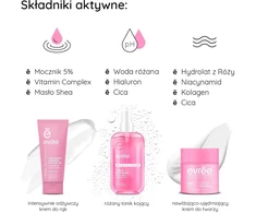 Farmona EVREE Dovanų rinkinys Mystic Rose Tonikas 200ml Veido kremas 50ml Rankų kremas 75ml