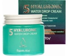Veido kremas FarmStay Hyaluronic 5 Vanduo Drop Kreminis 80 ml