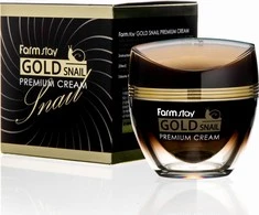 Veido kremas FarmStay Gold Snail Premium Kreminis 50ml