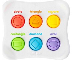 Dėlionė Fat Brain Toys Sensorinis žaislas „Dimpl Duo“