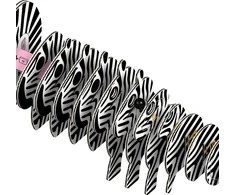 Fat Brain Toys Zebras Eugy. Eko* 3D dėlionė