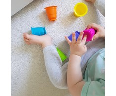 Fat Brain Toys Suction Kupz limpantys puodeliai