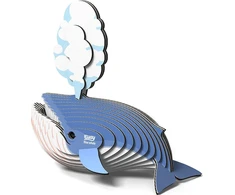Fat Brain Toys Mėlynasis banginis Eugy Eco* 3D dėlionė