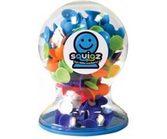 Fat Brain Toys Squigz Deluxe (44vnt) lipšniukai
