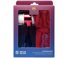 Set FC Barcelona: FC Barcelona Facial Cleansing + FC Barcelona None None Headbands Raudona None