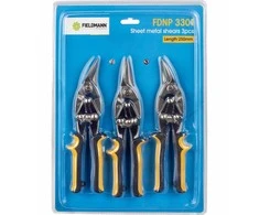 FDNP 3301 Lakštinio metalo žirklės 3 vnt. FIELDMANN