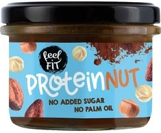 Feel FIT Šokolado grietinėlė su lazdyno riešutais, be cukraus 200 g