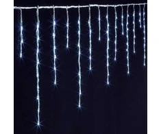 Fééric Lights and Christmas Fééric Lights ir Kalėdų šviesos užuolaidos 120 LED, balta