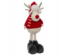Fééric Lights and Christmas Figūrėlė Pani renifer, raudona, plastikinis, 61 cm