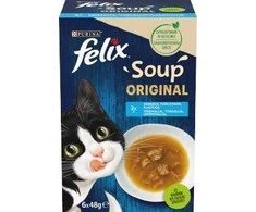 Felix FELIX Soup Original Žuvies skonio 6x48 g