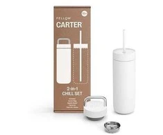 Fellow Carter 2-in-1 šaldymo rinkinys, 591 ml - Matte Baltas