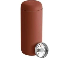 Termosinis puodelis Fellow Carter Move + apsauga nuo purslų Sienna, 475 ml